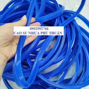 GIOĂNG SILICONE MÀU XANH THEO YÊU CẦU