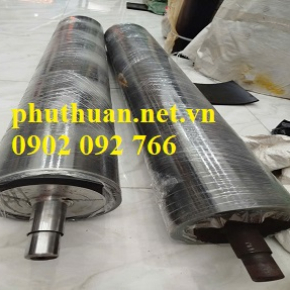 Đắp trục cao su đen chịu dầu 